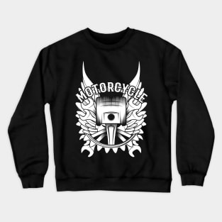 Motorcycle Piston tools Crewneck Sweatshirt